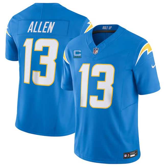 Men & Women & Youth Los Angeles Chargers #13 Keenan Allen Light Blue 2023 F.U.S.E. With 3-Star C Patch Vapor Untouchable Limited Football Stitched Jersey->los angeles chargers->NFL Jersey